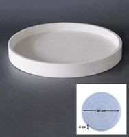 Giessform Silikonform Teller 30 cm