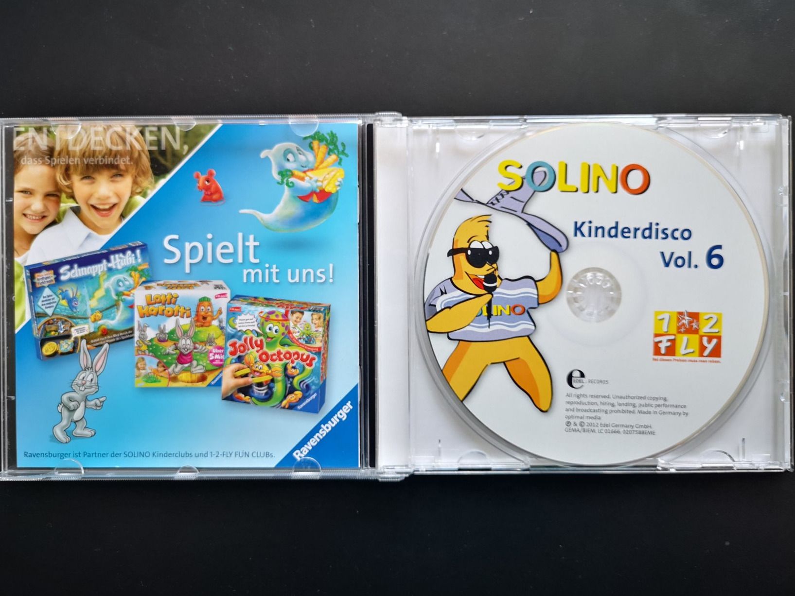 CDs: 1-2-Fly SOLINO Kinderdisco Vol. 6 – Gebraucht aus Liestal von Gitterli01 2