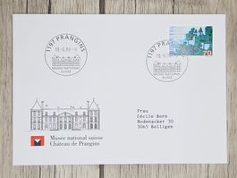 CL11 Enveloppe + Timbre Suisse 1998