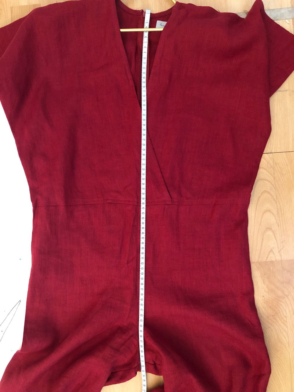 Tute: combinaison rouge 100% lin – Usato da Lausanne venduto da emm_sc77 3