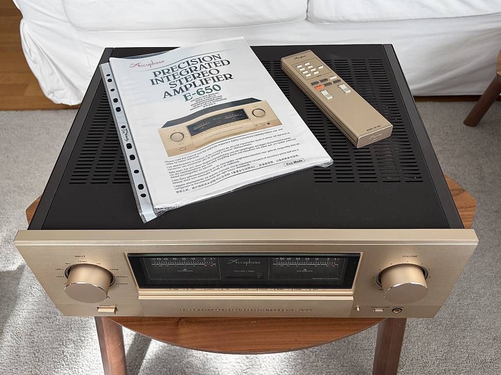 Amplificatori: Accuphase E-650 Vollverstärker – Usato da Zürich venduto da cutyswiss 2