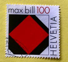 Nr.1294  Max Bill Sondermarken GESTEMPELT 2008   