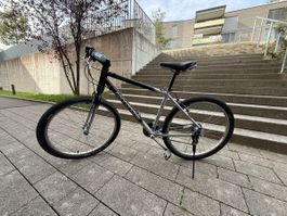 Fahrrad Cannondale Mountainbike schwarz silber