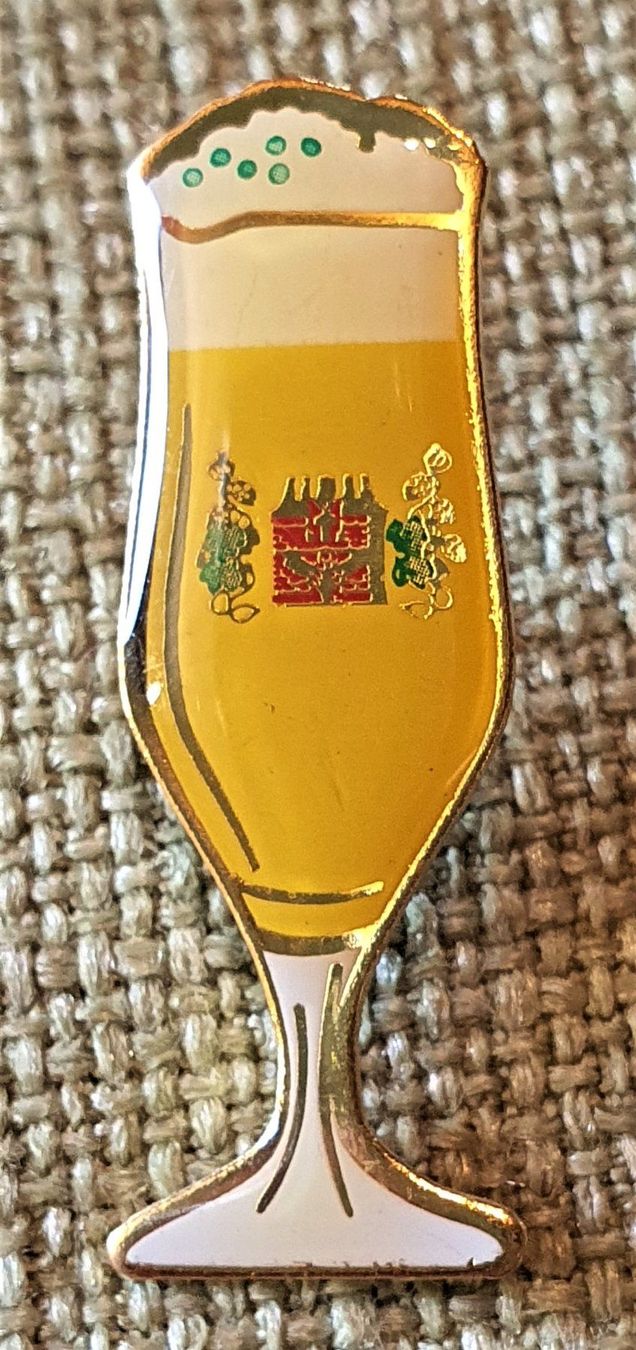 Bicchieri: J938 - Bier Glas Feldschlösschen – Usato da Reinach BL venduto da Boston-Verkauf