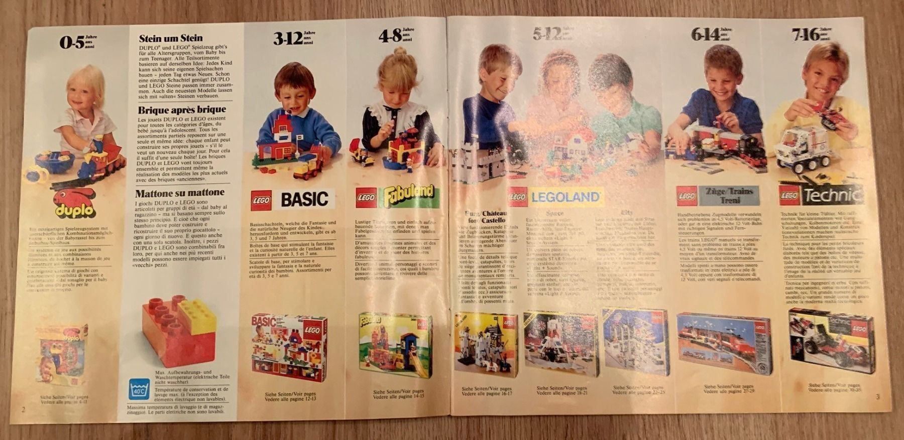 Riviste & Magazine: Lego + Duplo Katalog 1987 – Usato da Aeschi SO venduto da Bluemail 3