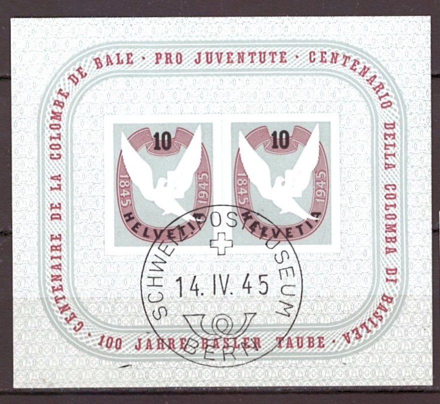 Tous les timbres: # 52 --- TAUBEBLOCK – D'occasion à Dübendorf par Piero2