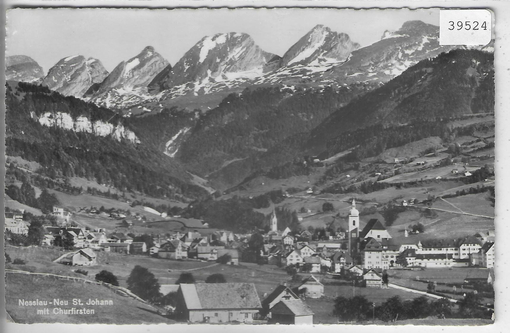 Cartoline postali: Nesslau - Neu St. Johann - Generalansicht – Usato da Ettingen venduto da Kartenplanet