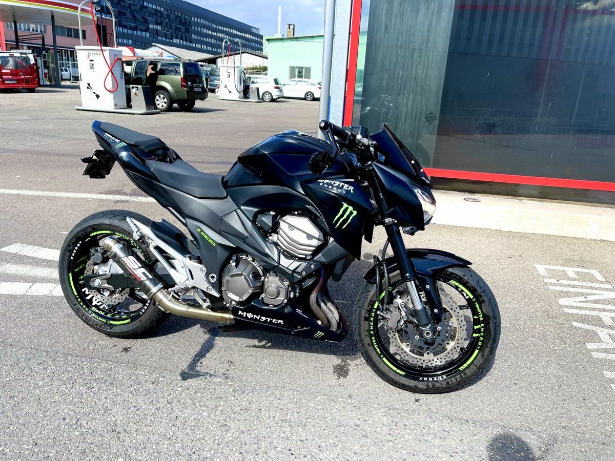 Kawasaki Strasse: Kawasaki Z800 mit MFK – Gebraucht aus Basel von Misterlobolobo