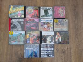 CD Sammlung: Rock, Glam Rock, Hippie (14 Stk)