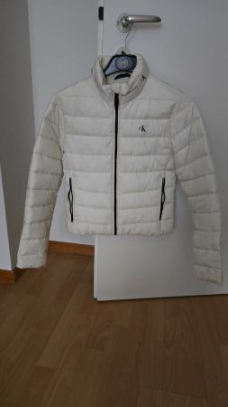 Calvin Klein Jeans Daunenjacke weiss Grösse S