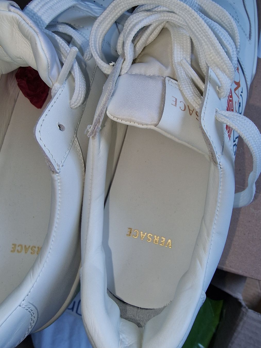 Versace Scarpe da uomo: Versace Herren Sneaker Grösse 44.5 – Nuovo (secondo la descrizione) da Scherz venduto da lacoste30 3