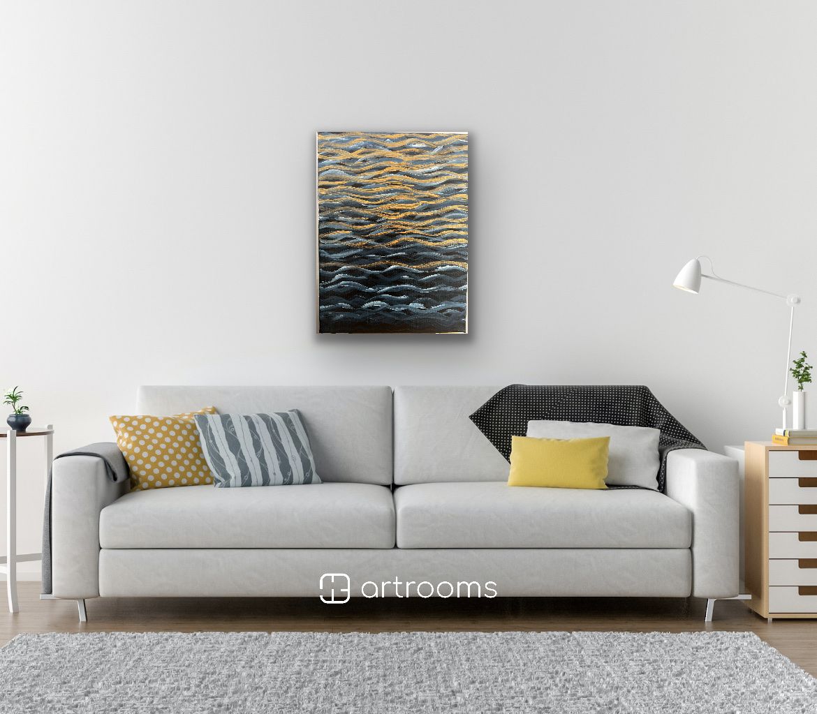 Dipinti: Acrylic gemälde Kunst – Nuovo e nell'imballaggio originale da Zürich venduto da cangen 1