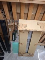 IKEA Seaford shelf with customized acrylic mirrors