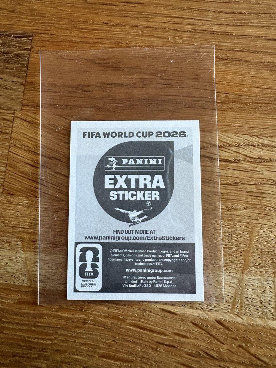 Panini Carte collezionabili: Panini WM 2026 Extra Sticker Heungmin Son  – Nuovo e nell'imballaggio originale da Wünnewil venduto da VinRa 1