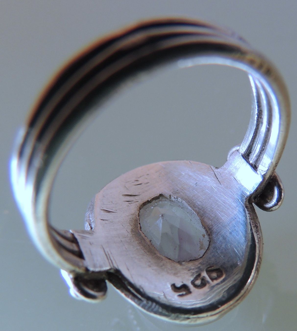 Anelli: Amethyst Silber 925 Fingerring Gr. 50 – Usato da Waldenburg venduto da schaller707 6