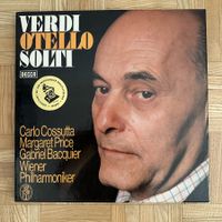 Verdi Otello Cossutta Prix Bacquier Solti VPO 3LP DECCA