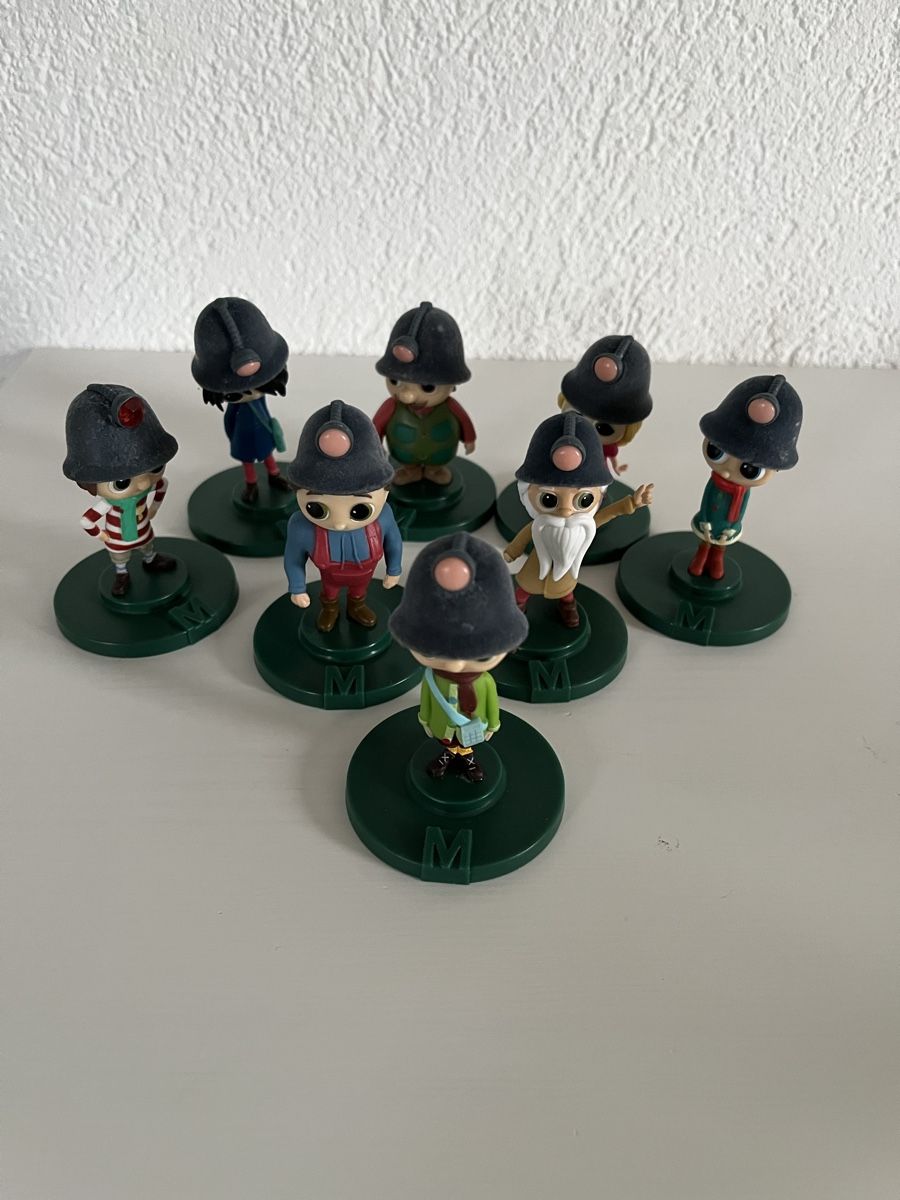 Migros Statuette: Migros Wichtel zu Musikbox – Usato da Gunzgen venduto da ka02
