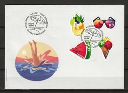 F1822 - FDC Timbres spéciaux été 2021