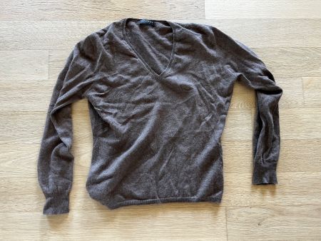 REPEAT 100% reiner Kaschmirpullover, Grösse M, Braun