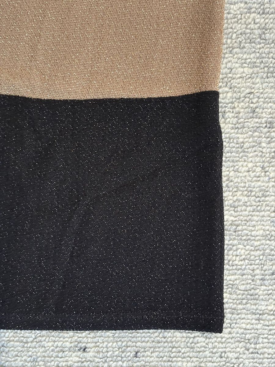 Vestiti: Glitzerndes Festkleid, braun-schwarz, Gr. S – Usato da Ebertswil venduto da shushuj 3