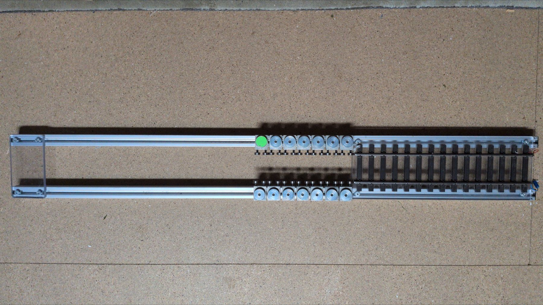 Modelleisenbahnen: Rollenprüfstand, Gesamtlänge 90 cm – Gebraucht aus Rupperswil von white.rabbit