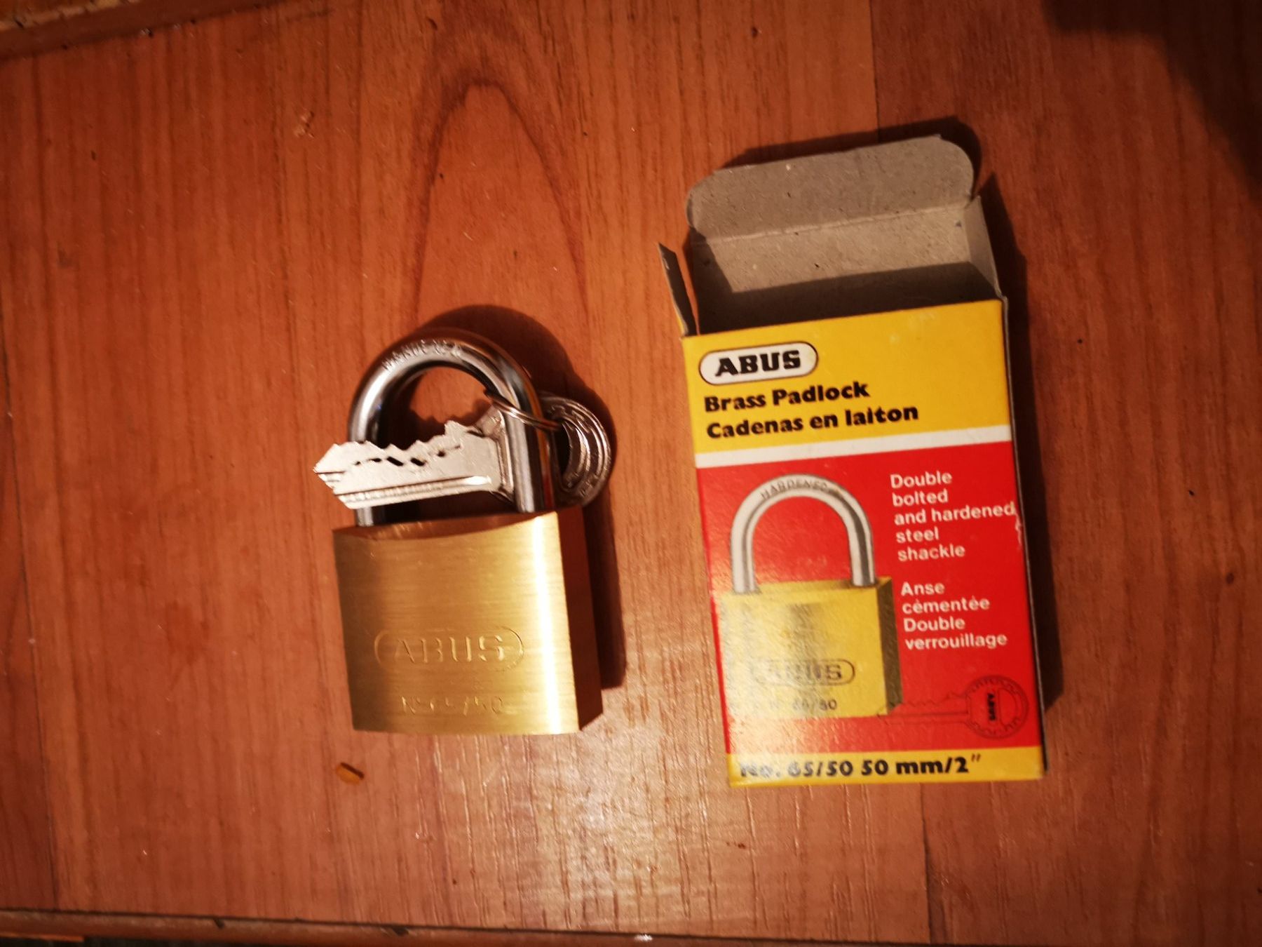 Abus Lucchetti: Cadenas ABUS Nr. 65/50 Neuf avec clés, Sécurité optimale – Usato da Courtepin venduto da Fin_dj7p 3