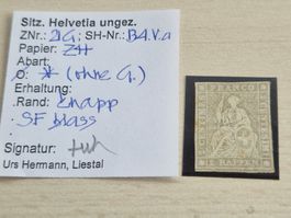 Strubel 21G *ungebraucht, signiert, ab 1.-