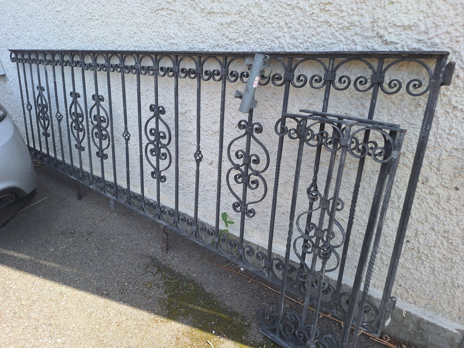 Geländer: SCHMIEDEEISERNES GELÄNDER – Gebraucht aus Huttwil von Kunterbuntli