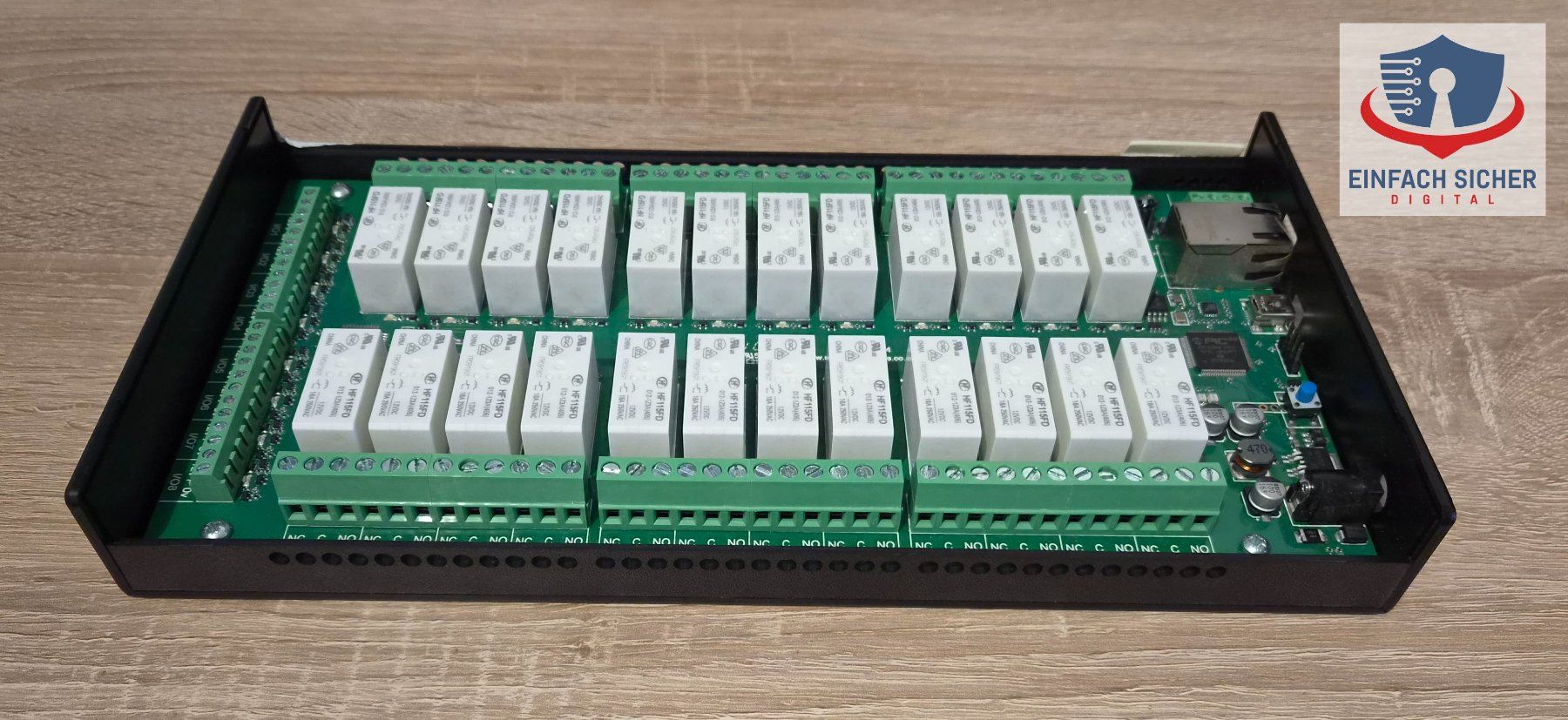 Composants électroniques: Robot Electronics Relais Set mit ETH002, dS2824, dS378 – D'occasion à Rothenthurm par EinfachSicherDigital 1