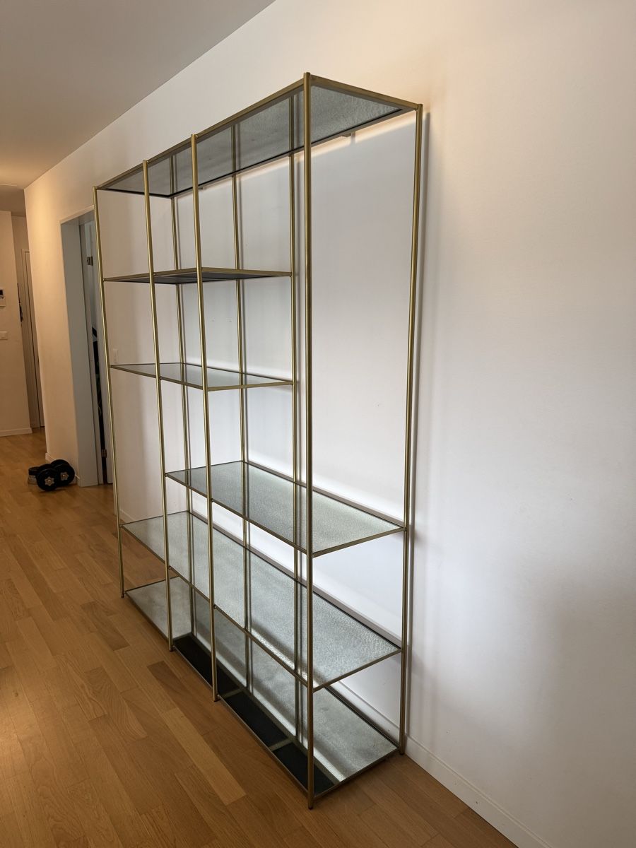 Étagères: Offenes Regal gold/glas – Neuf (Voir description) à Urdorf par Madl11 3
