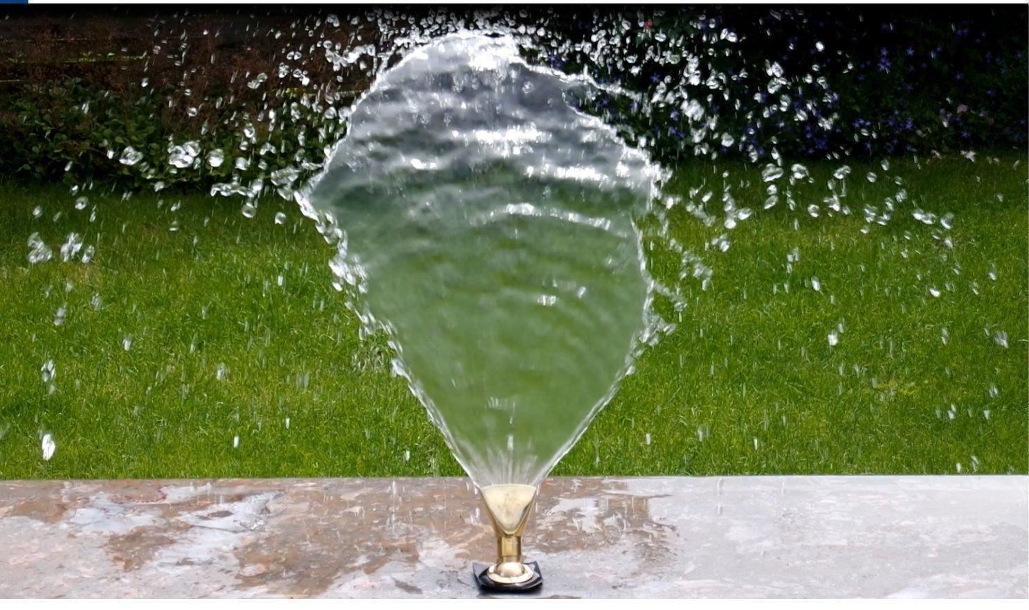 Teiche & Zierbrunnen: Springbrunnen Wasserdüse Fächerform – Neu (gemäss Beschreibung) aus Uster von anyproduct