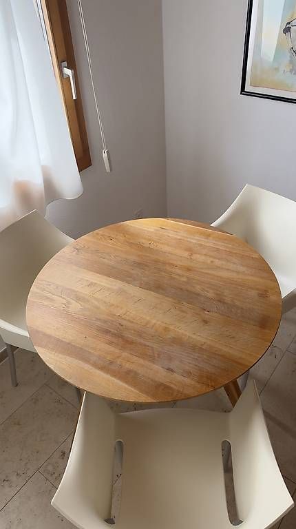 Tavoli: Esstisch Echtholz rund 90cm Durchmesser – Usato da Bonaduz venduto da -rico- 1