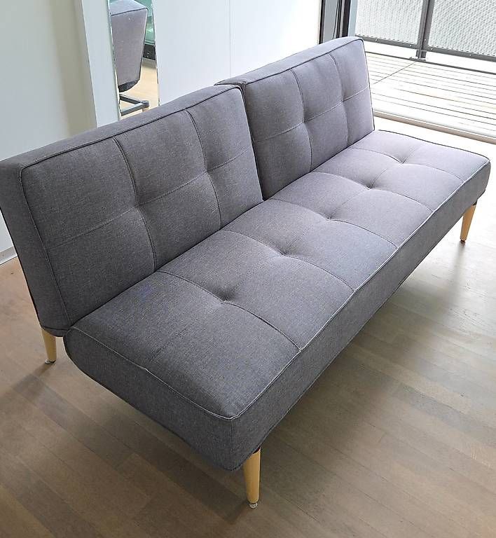 Sofas: Interio Klappsofa, grau, 180x105, NP 699.- – Gebraucht aus Zürich von flavoured