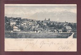LAUSANNE - Brasserie Berger - 1899