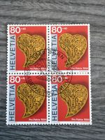 Briefmarken Pro Patria 1994 80+40 Heliografia 4er Block