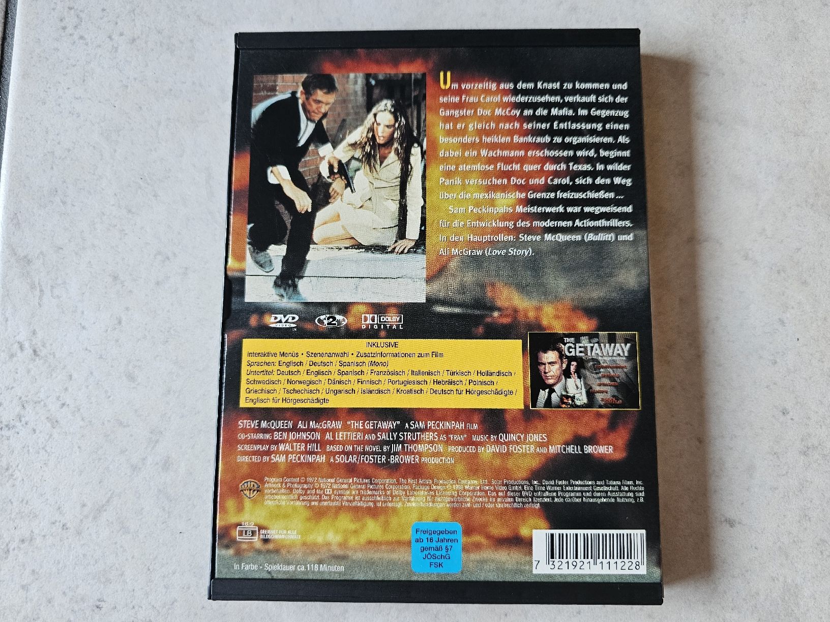 Tutti i DVDs: McQueen  -  Getaway – Usato da Schneisingen venduto da backstore24 1