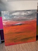 Acrylbild auf Leinen, aus Ausstellung im Spital Kilchberg