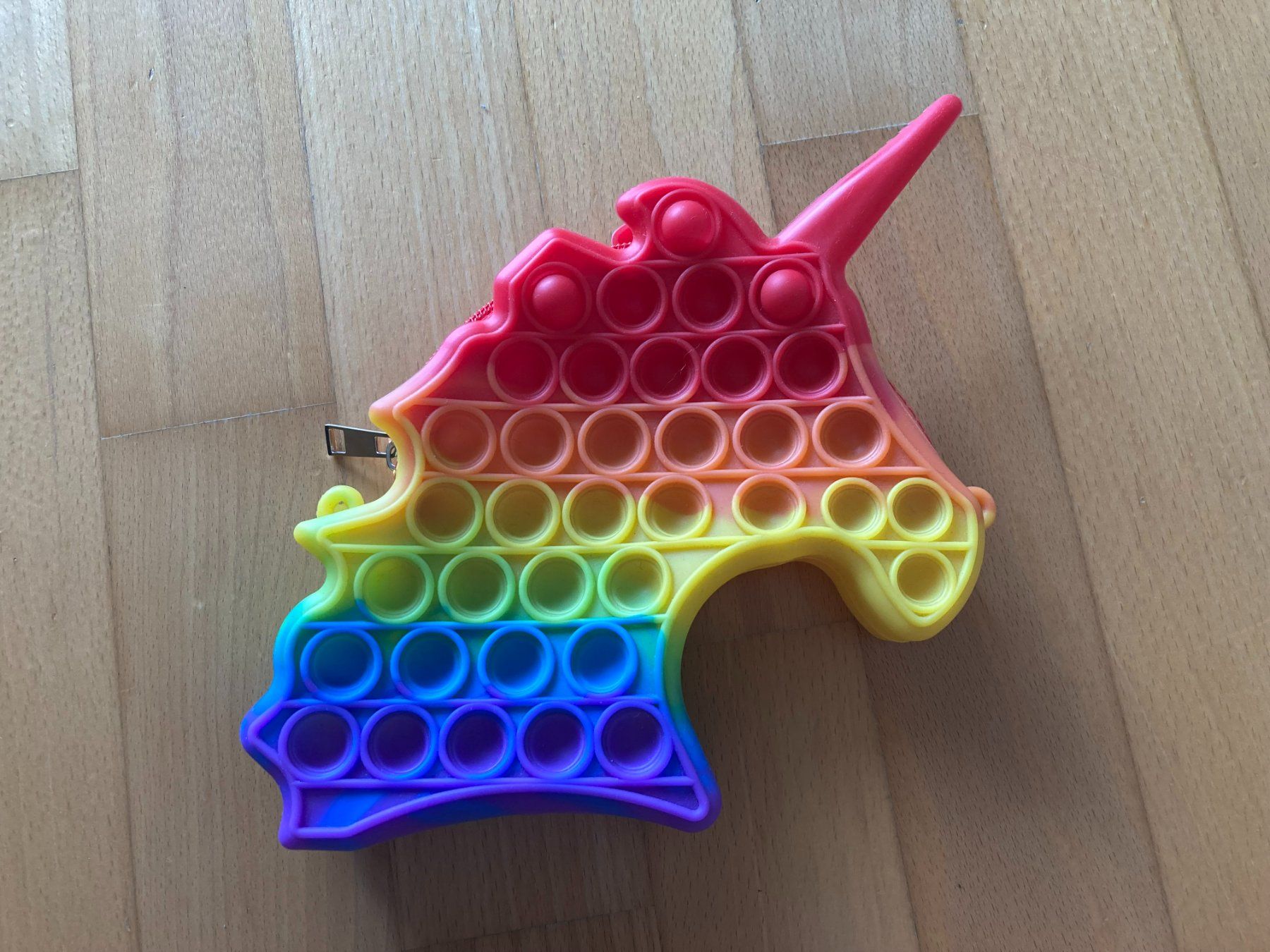 Borse & Zaini: Regenbogen Einhorn Pop It Tasche – Usato da Muttenz venduto da Juvenile33 3