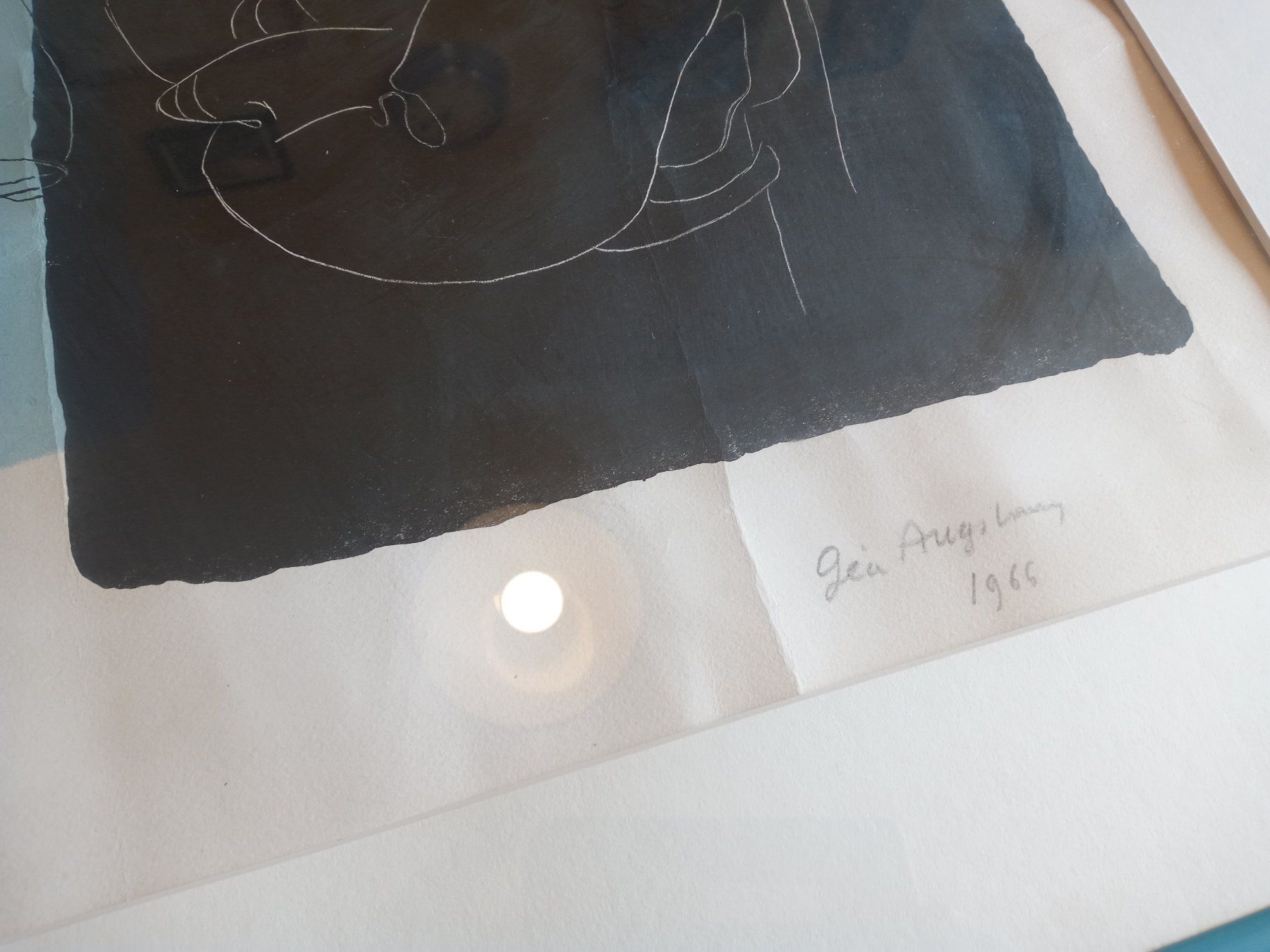 Grafiken & Lithographien: Lithograpie Géa Augbourg 1966 – Gebraucht aus Prez-vers-Siviriez von Monija70 8
