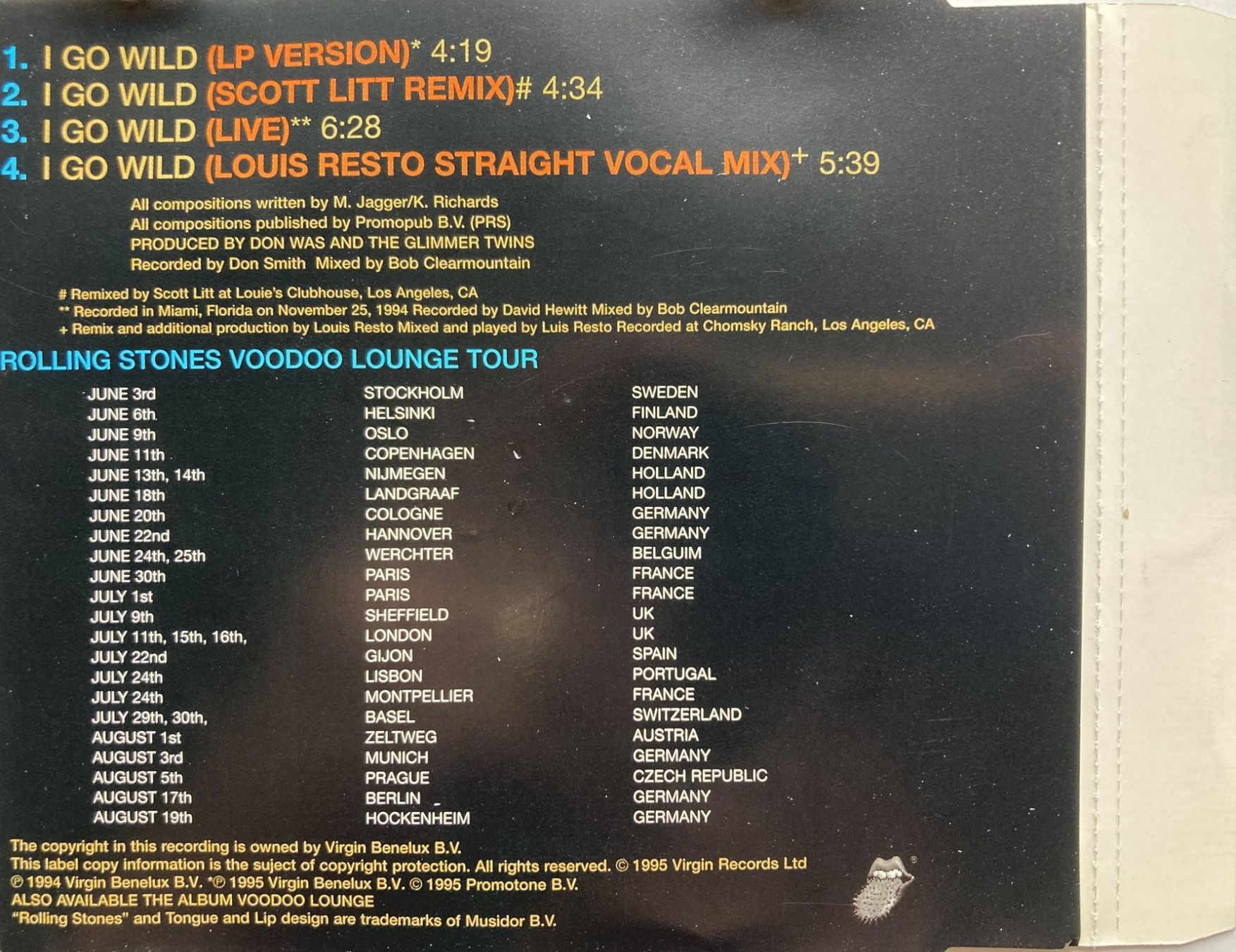 CDs: ROLLING STONES - I GO WILD – Gebraucht aus Bottens von hotter-than-hell 1