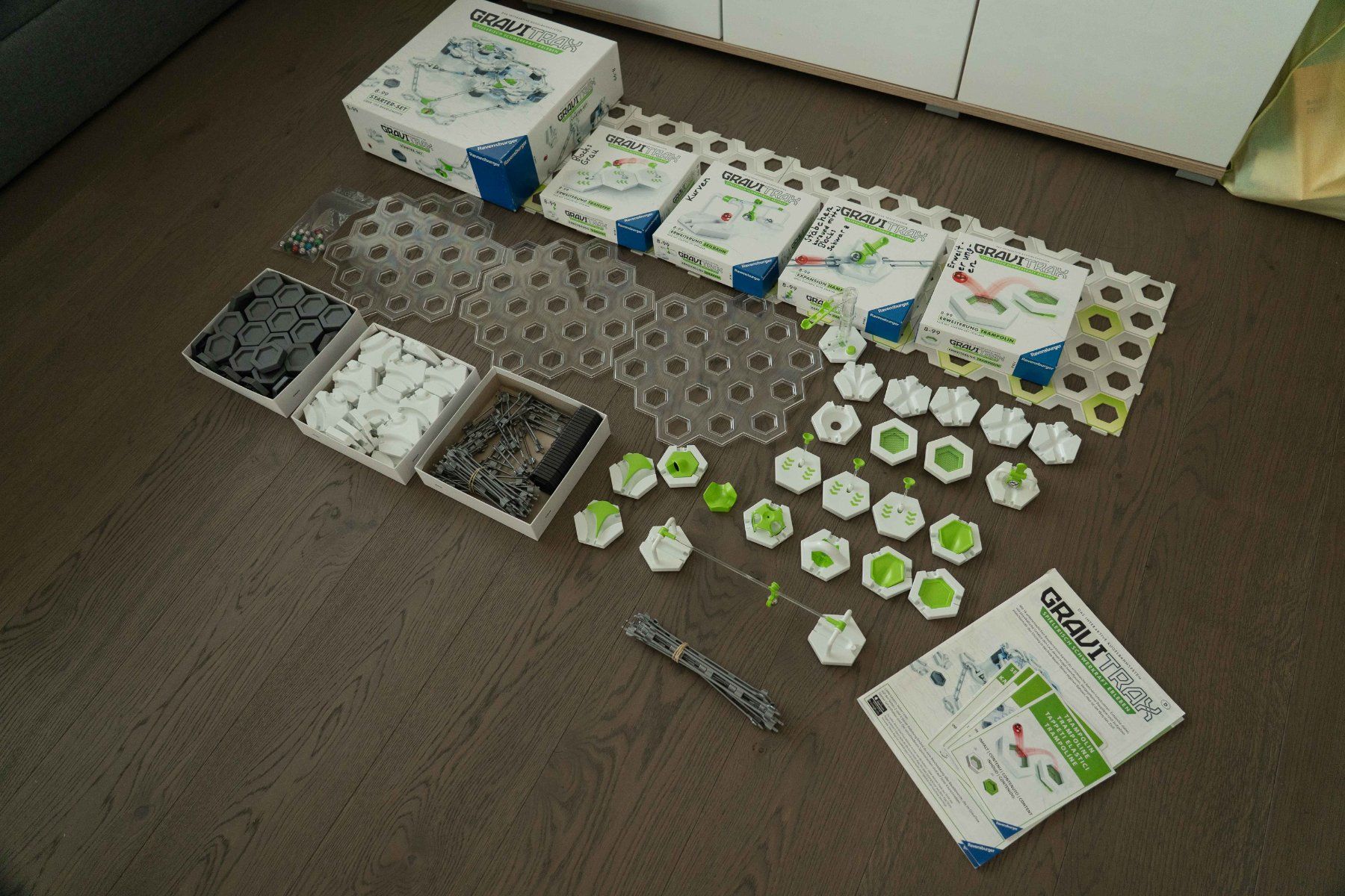 Ravensburger Giocattoli: Gravitrax Starter Set+ 4 Erweiterung-Sets – Usato da Maur venduto da antko 2