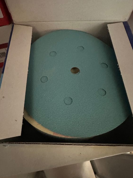 HOMESOM 15cm Polierteller - Haken Und Schlaufen Stützpad Für Schleifscheiben