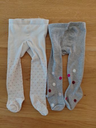 2 Strumpfhosen Gr. 62-68