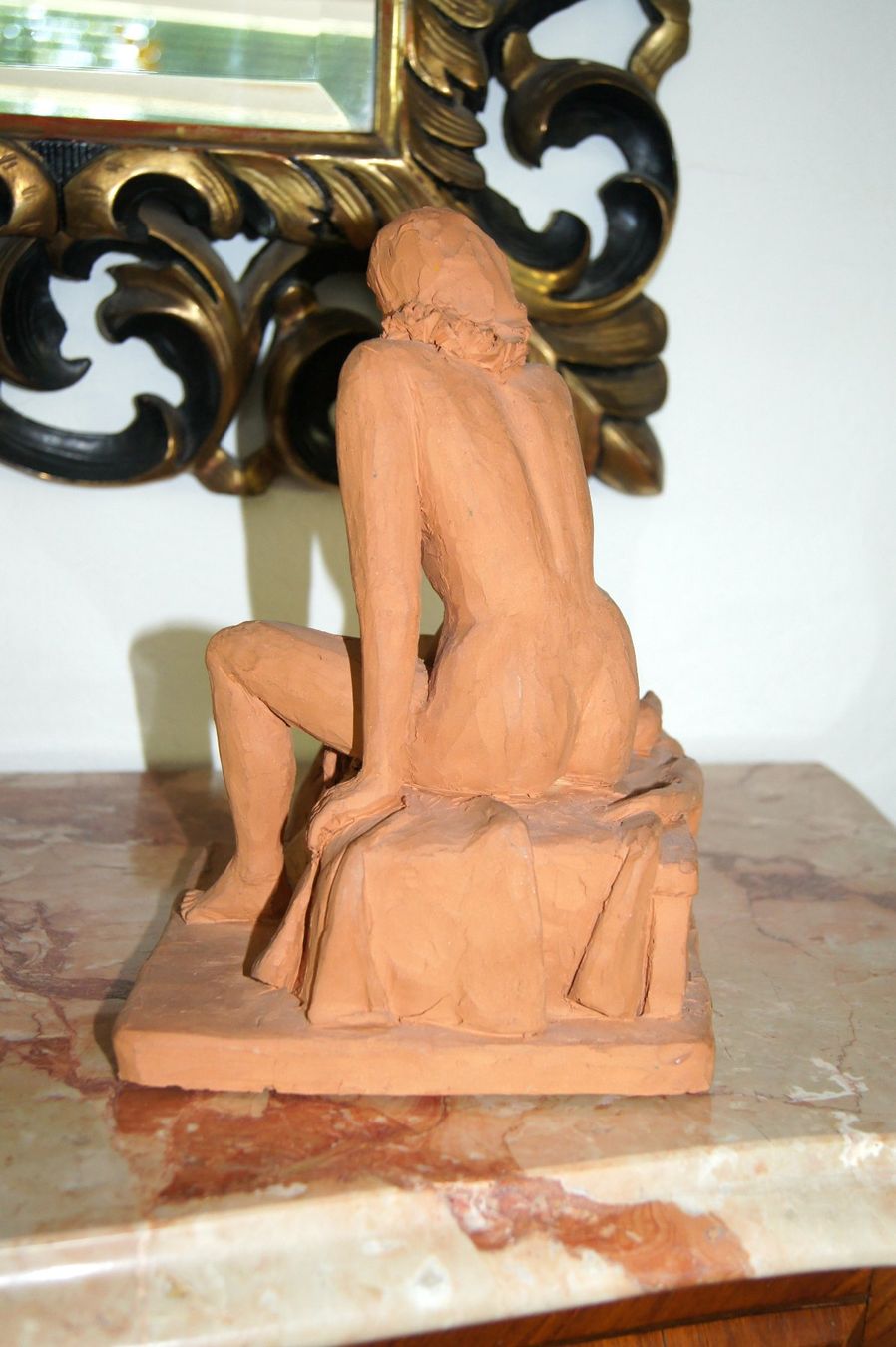 Sculture & Statue: Wunderschöner, sitzender weiblicher Akt. – Usato da Geroldswil venduto da ARTEFACTO 4