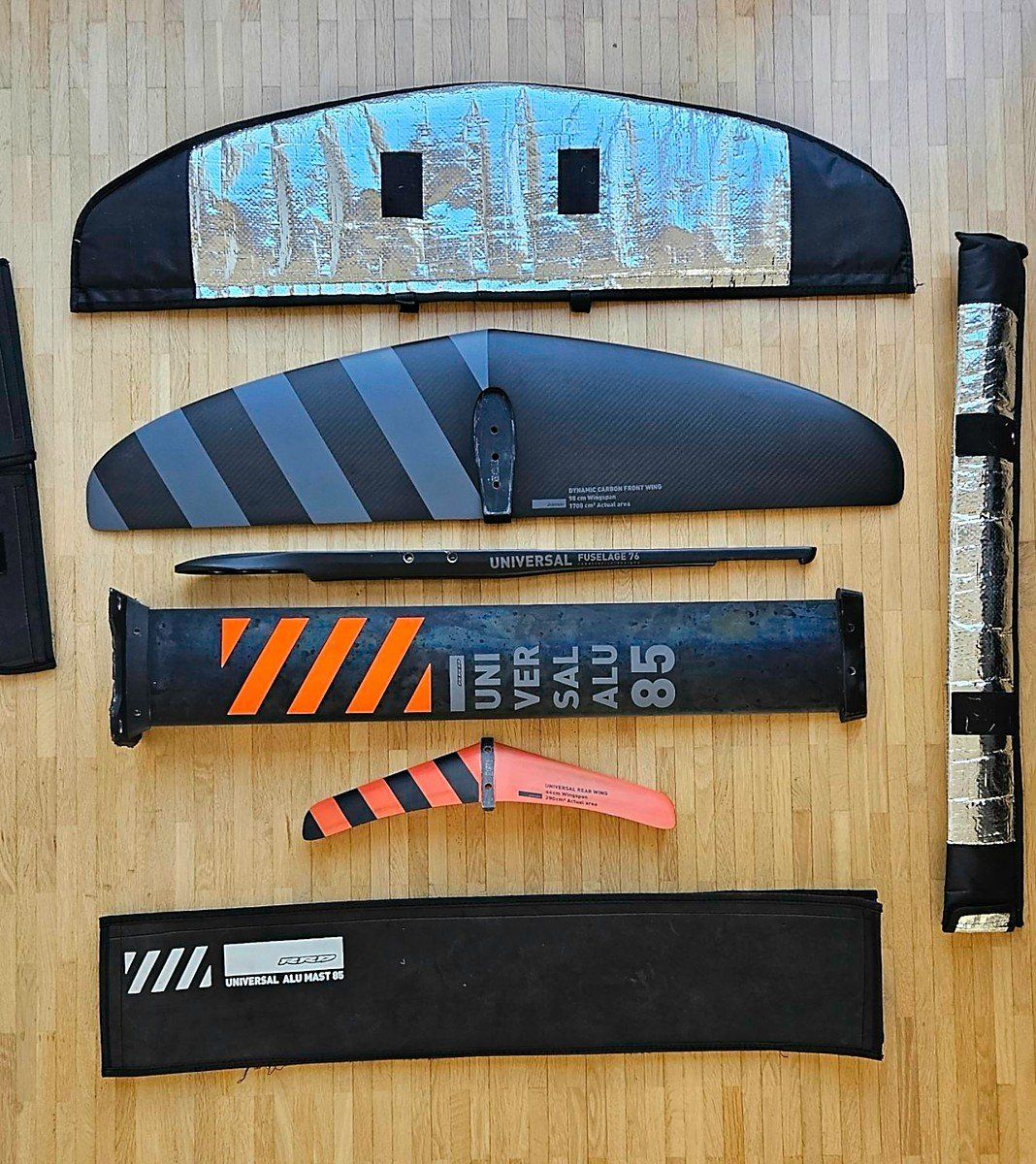 Ersatzteile: RRD Dynamic SW Alu Foil Set 1700cm2 – Gebraucht aus Zürich von Manat 1