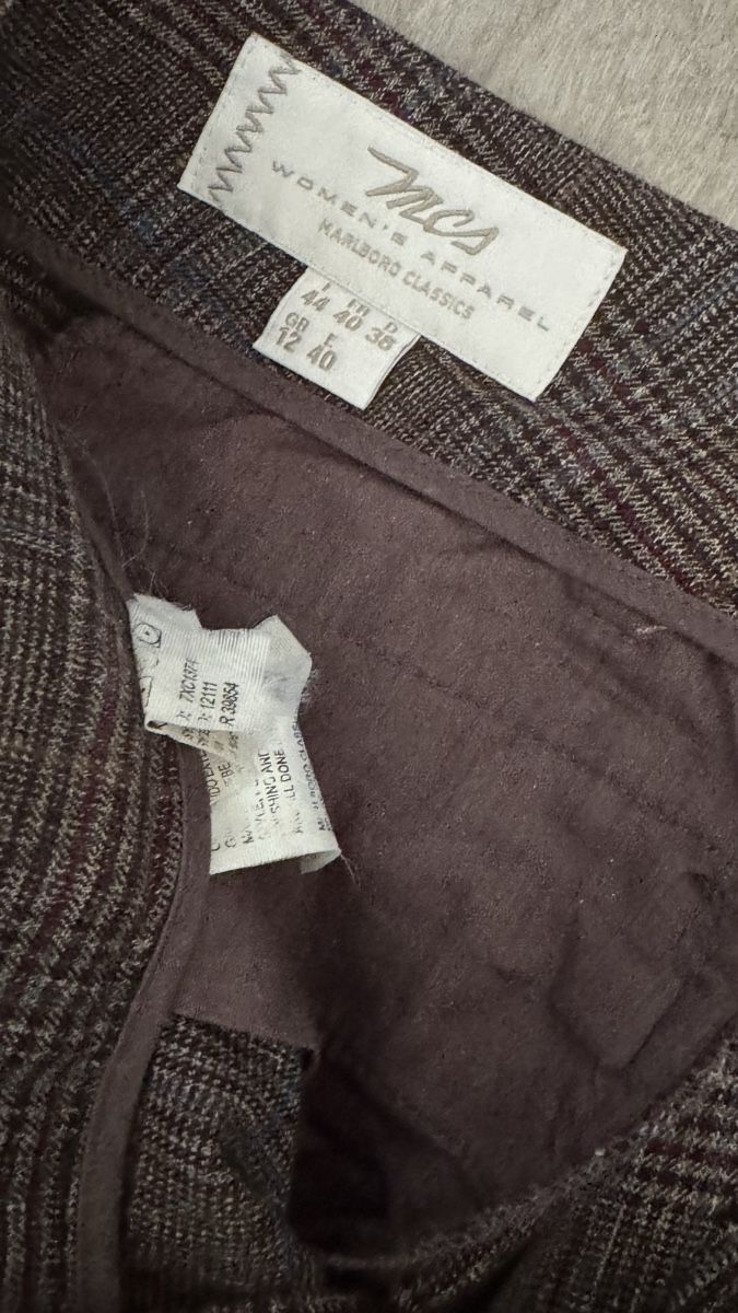 Marlboro Pantaloni: MCS Marlboro Classics Hose Karomuster  – Usato da Mörigen venduto da TimelessFinds 3