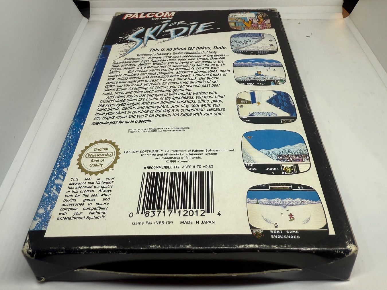Nintendo Giochi: SKI or DIE NES OVP Nintendo – Usato da Dietlikon venduto da NESFEVER 1