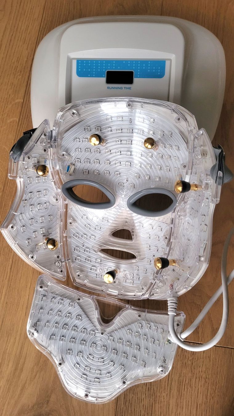 Cura del viso: OPERA LED Face Neck Mask with Galvanic - Professional – Usato da Rüschlikon venduto da nicos8033 4