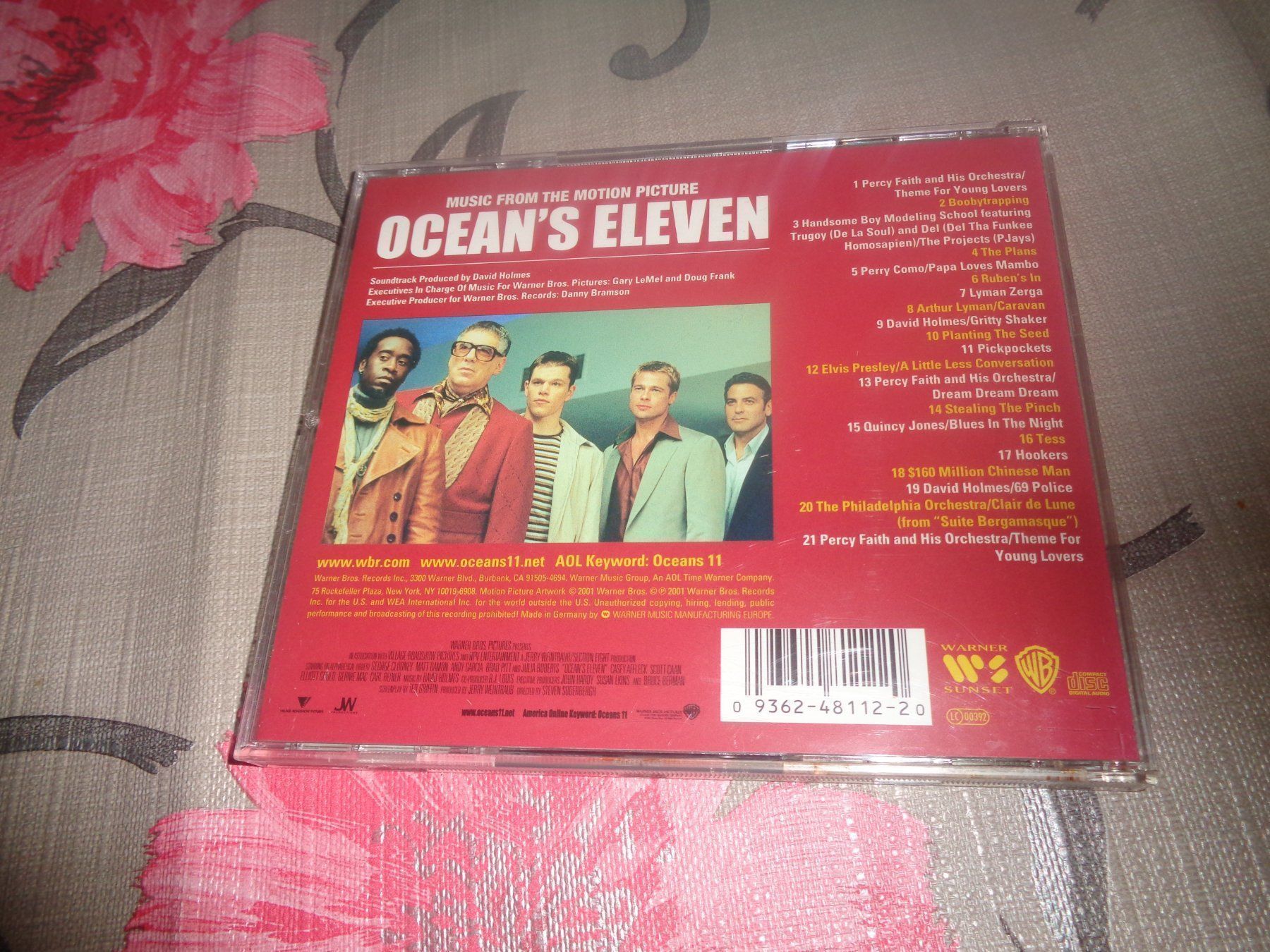 CDs: Ocean's Eleven - Motion  Picture Soundtrack CD – Gebraucht aus Olten von Disc-Ausverkauf 1