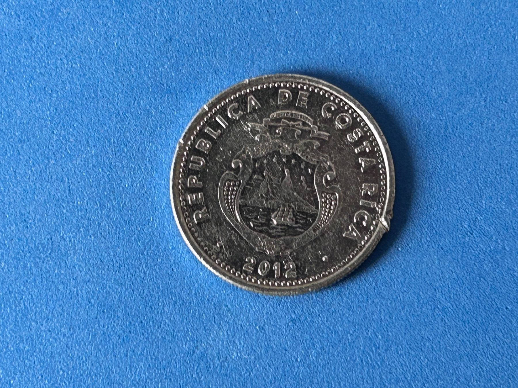 Alle Münzen: Costa Rica - 10 Colones 2012 – Gebraucht aus Corcelles NE von AJKader 7